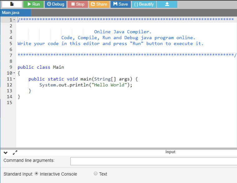 html javascript online compiler